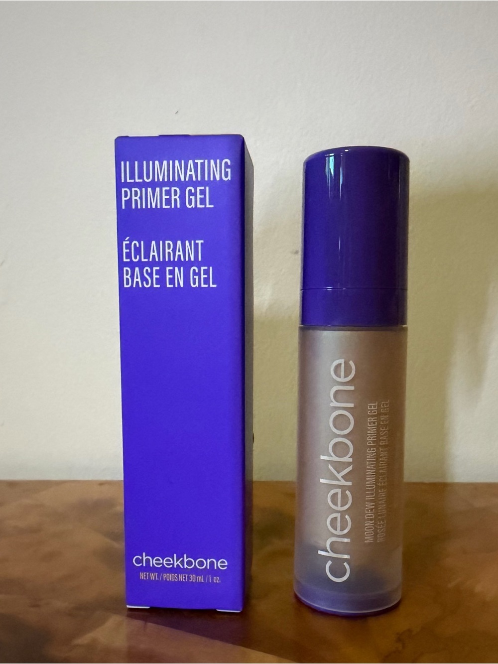 Cheekbone Illuminating Primer Gel 30 ML Full Size Brand New In Box